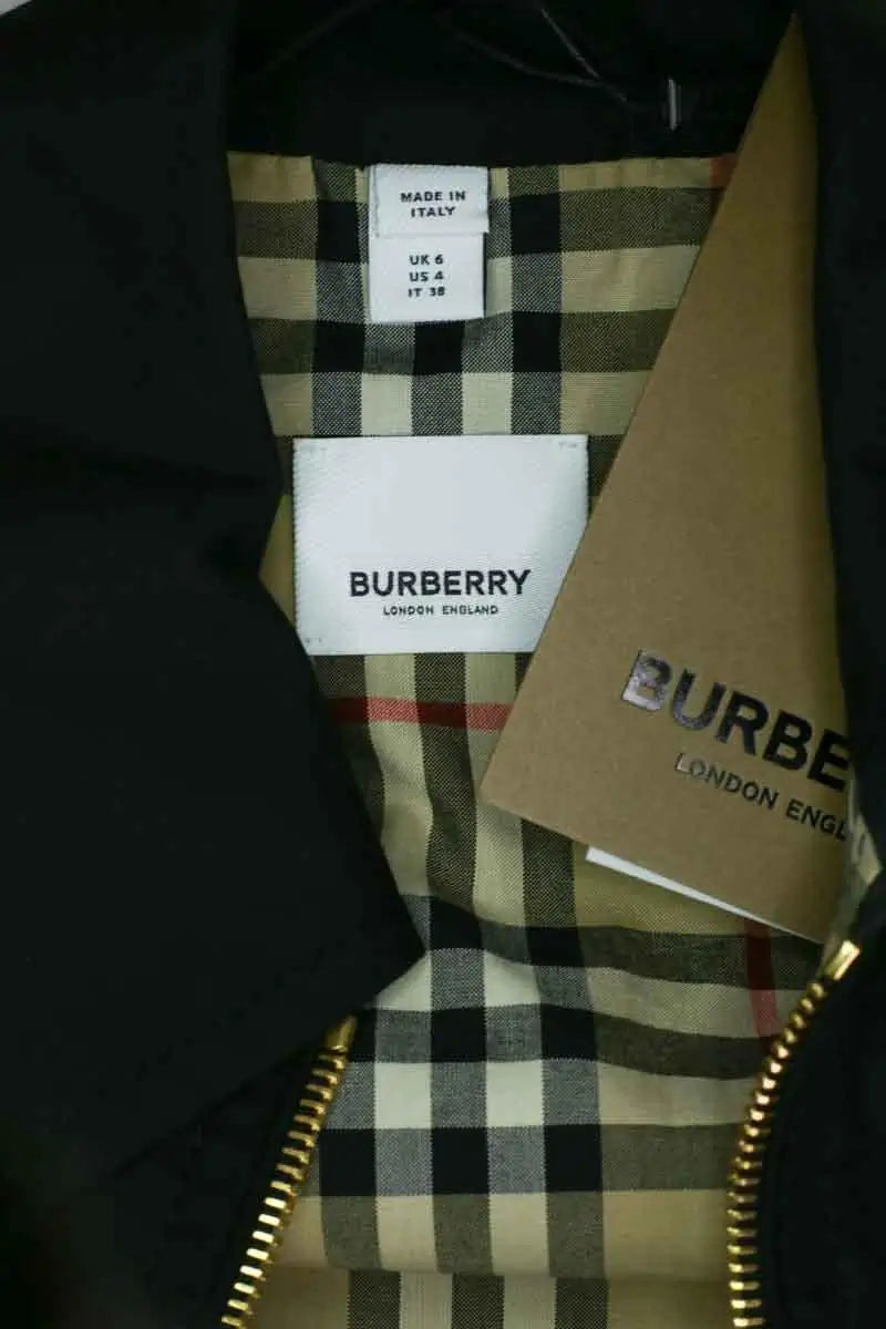 Blouson Burberry Noir en Synthétique