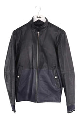 Blouson Dior Bleu en Cuir, taille M - Seconde Main