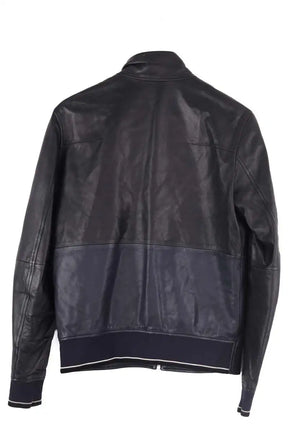 Blouson Dior Bleu en Cuir