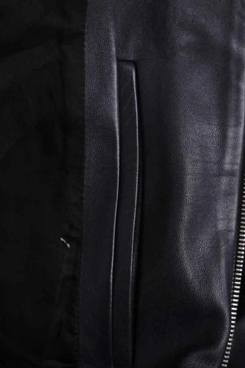 Blouson Dior Bleu en Cuir