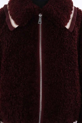 Blouson Essentiel Antwerp Bordeaux en Synthétique