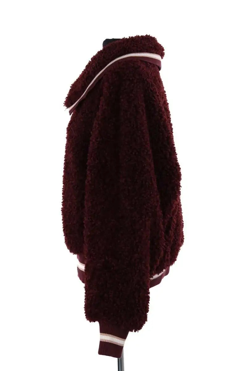 Blouson Essentiel Antwerp Bordeaux en Synthétique