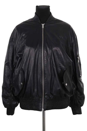 Blouson Iro Shanay Noir en Cuir, taille XS - Seconde Main