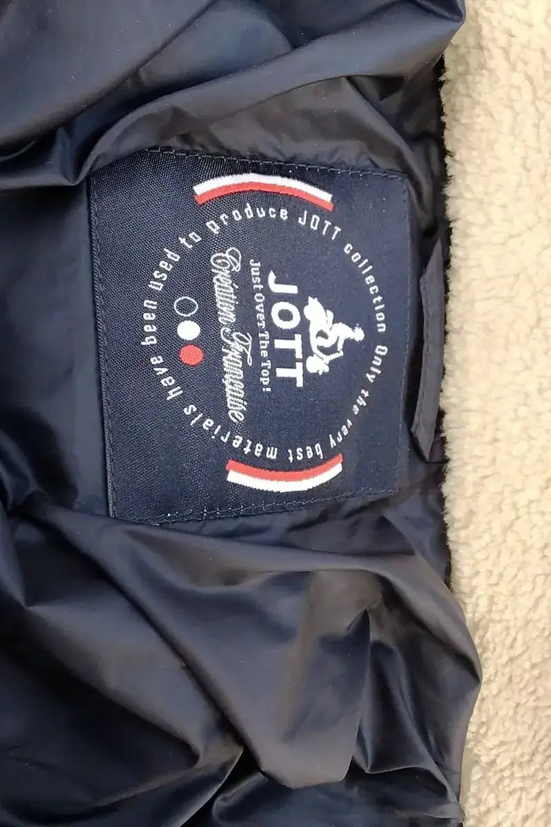 Blouson JOTT Marine en Fausse fourrure