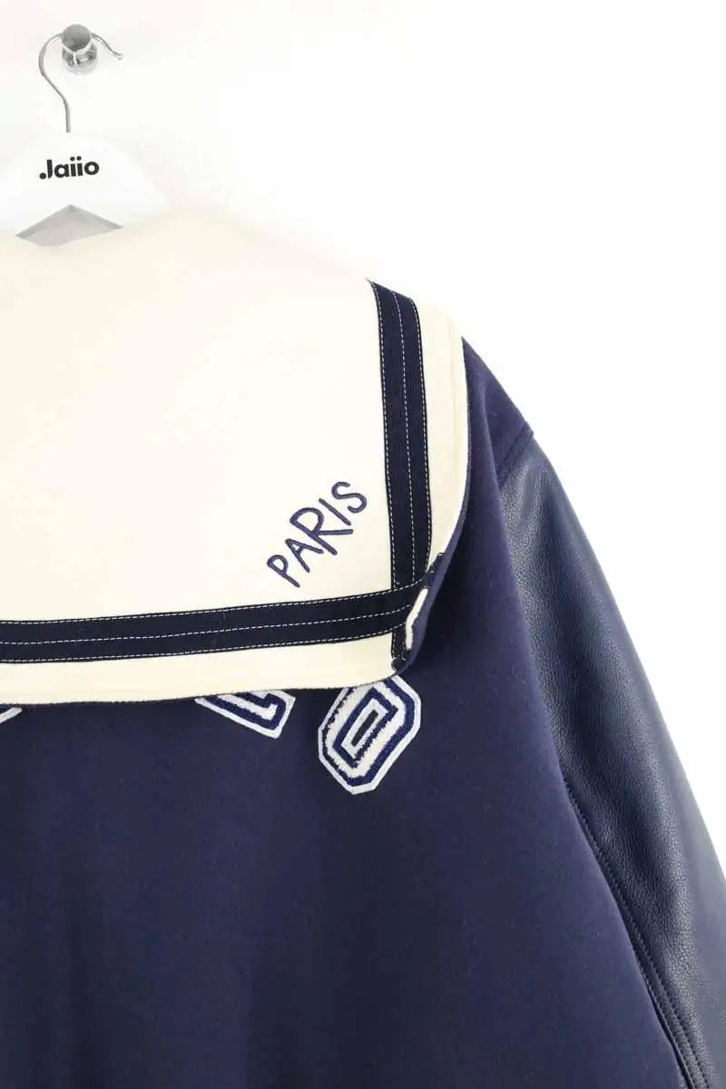Blouson Kenzo Sailor varsity jacket Marine en Laine