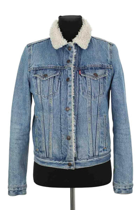 Blouson Levi's Bleu en Coton, taille S - Seconde Main