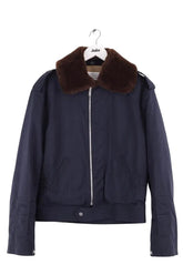 Blouson Maison Martin Margiela Marine en Synthétique, taille S - Seconde Main