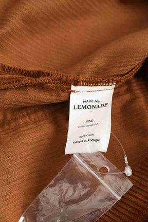 Blouson Make My Lemonade Noni Marron en Coton