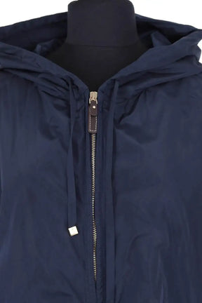 Blouson Max Mara Bleu en Synthétique