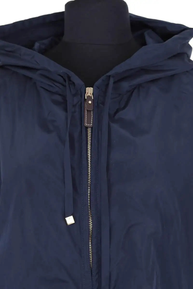 Blouson Max Mara Bleu en Synthétique