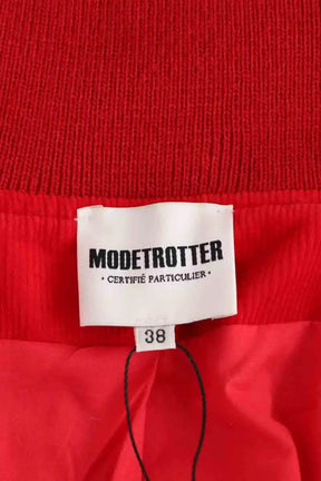 Blouson Modetrotter Rouge en Synthétique