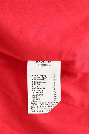Blouson Modetrotter Rouge en Synthétique