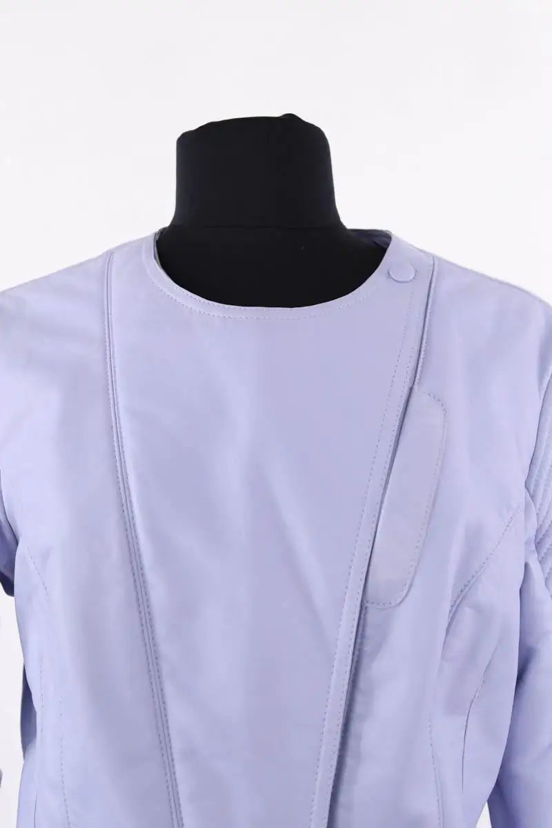 Blouson Nina Ricci Violet en Cuir