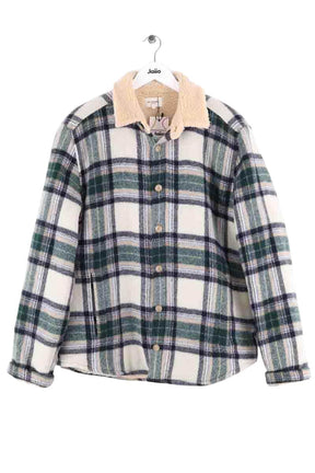 Blouson Octobre Vert en Laine, taille XXL - Seconde Main