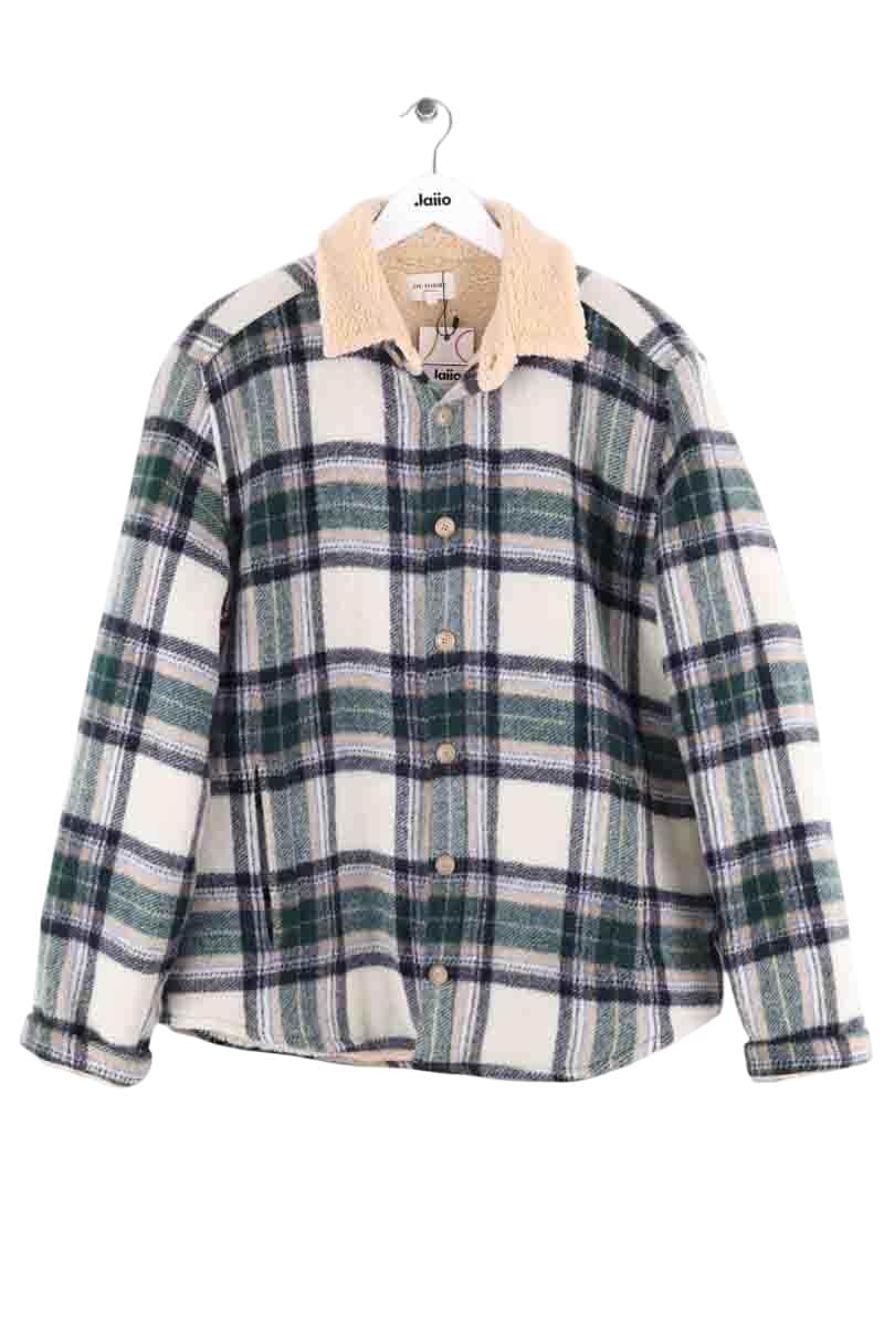 Blouson Octobre Vert en Laine, taille XXL - Seconde Main