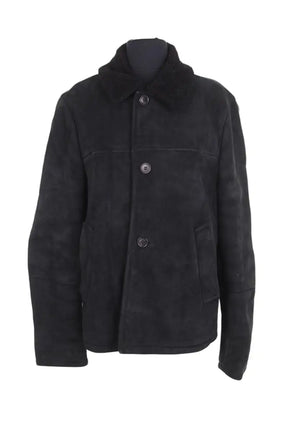Blouson Prada Noir en Daim, taille XXL - Seconde Main