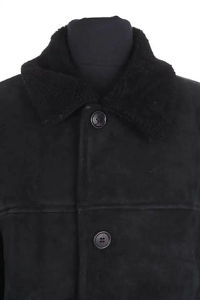 Blouson Prada Noir en Daim