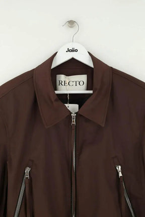 Blouson Recto Tim bombers Marron en Synthétique