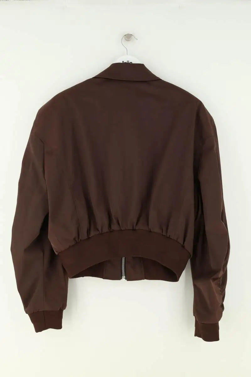 Blouson Recto Tim bombers Marron en Synthétique