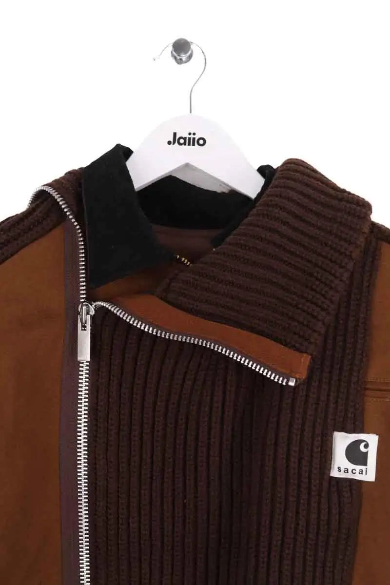 Blouson Sacai Marron en Laine