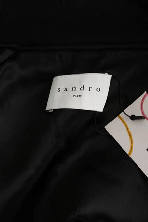 Blouson Sandro Bleu en Viscose