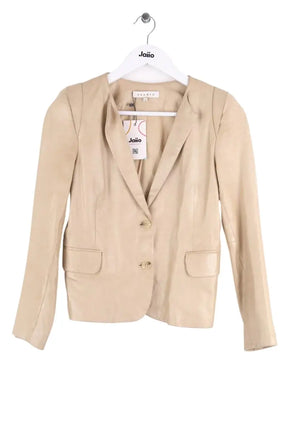 Blouson Sandro Doré en Coton, taille S - Seconde Main