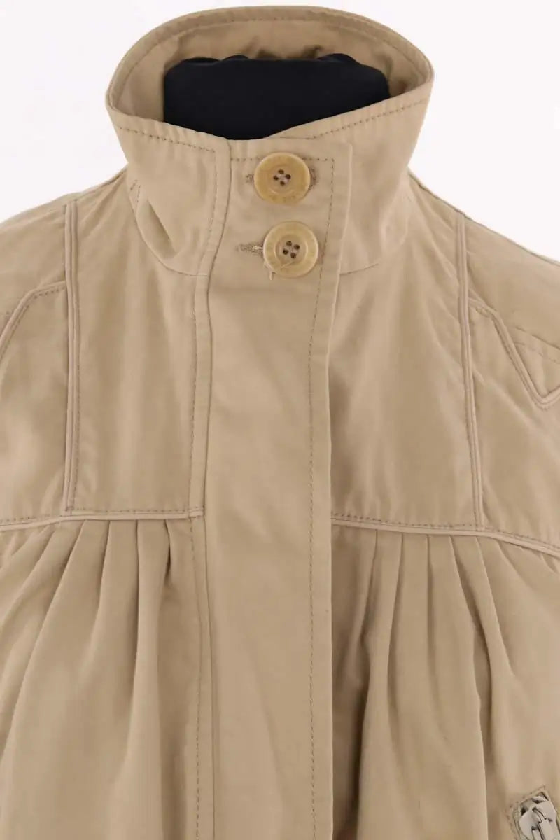 Blouson See By Chloé Kaki en Coton