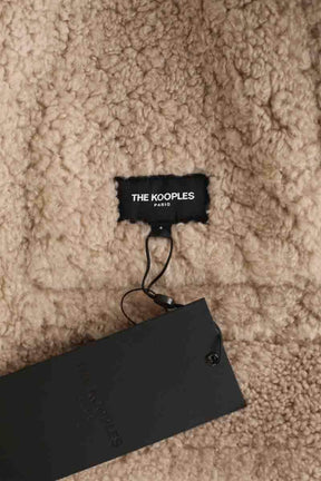 Blouson The Kooples Marron en Cuir