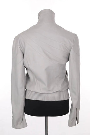 Blouson Viktor & Rolf Gris en Cuir