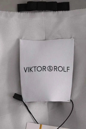 Blouson Viktor & Rolf Gris en Cuir