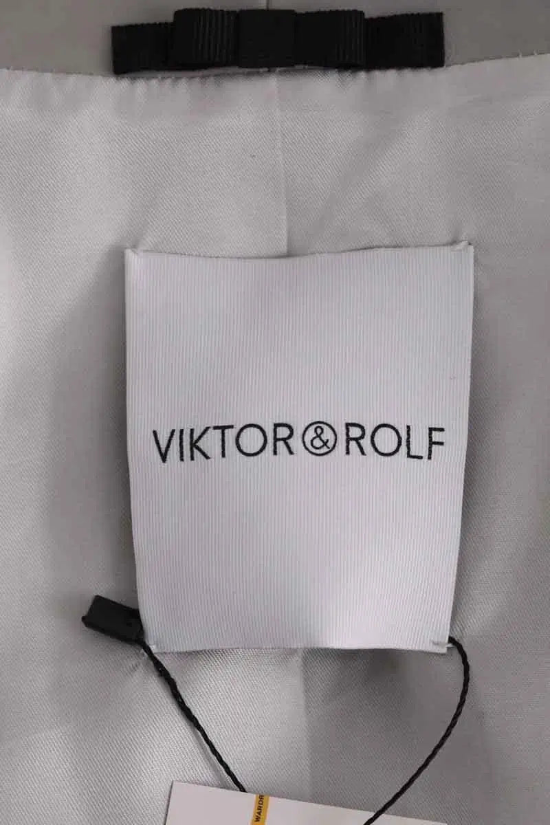 Blouson Viktor & Rolf Gris en Cuir