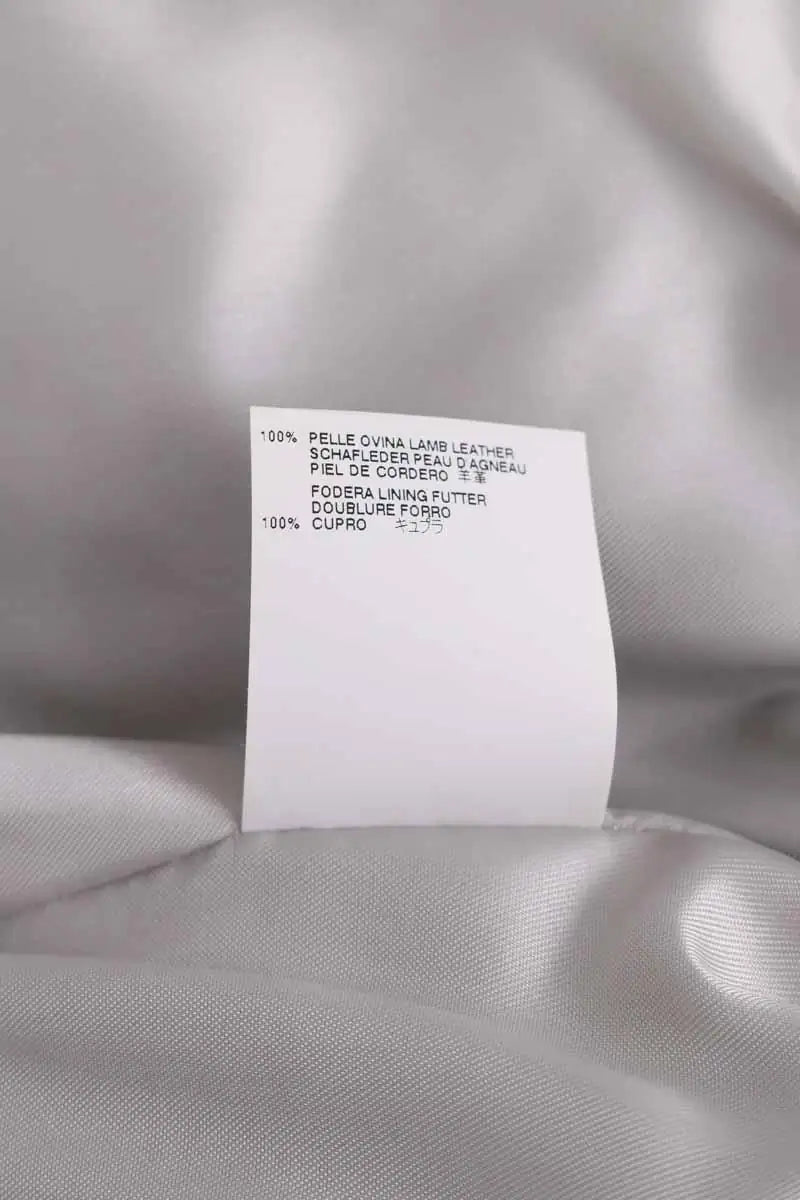 Blouson Viktor & Rolf Gris en Cuir
