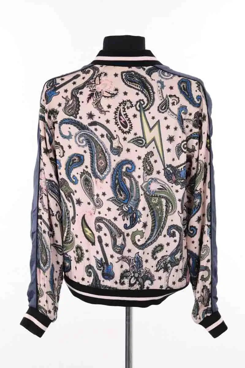 Blouson Zadig & Voltaire Billy Paisley Multicolore en Synthétique