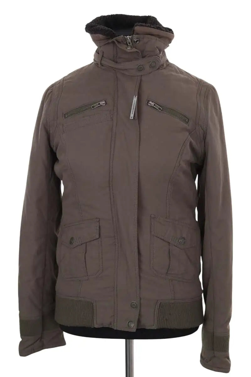 Blouson Zadig & Voltaire Kunzea Kaki en Coton, taille S - Seconde Main