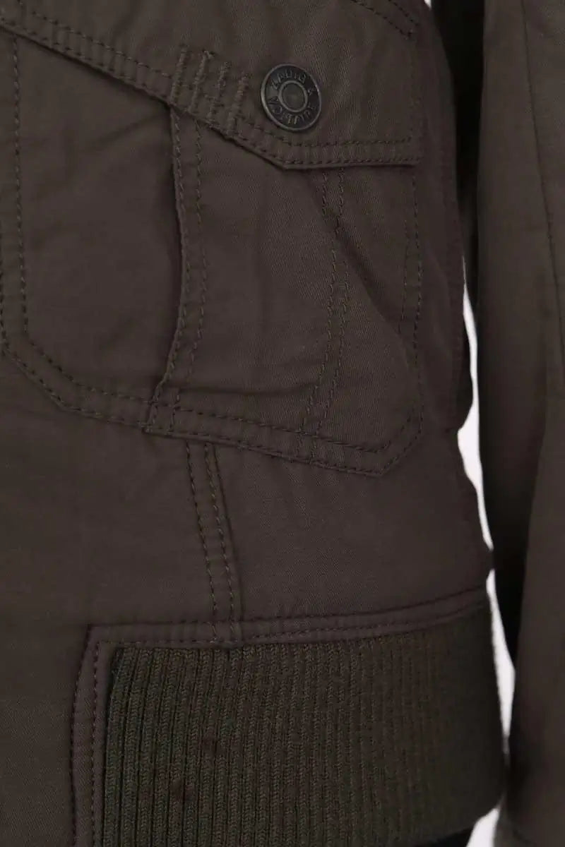 Blouson Zadig & Voltaire Kunzea Kaki en Coton