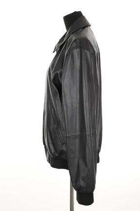 Blouson Zadig & Voltaire Mate rev leather tech Noir en Cuir