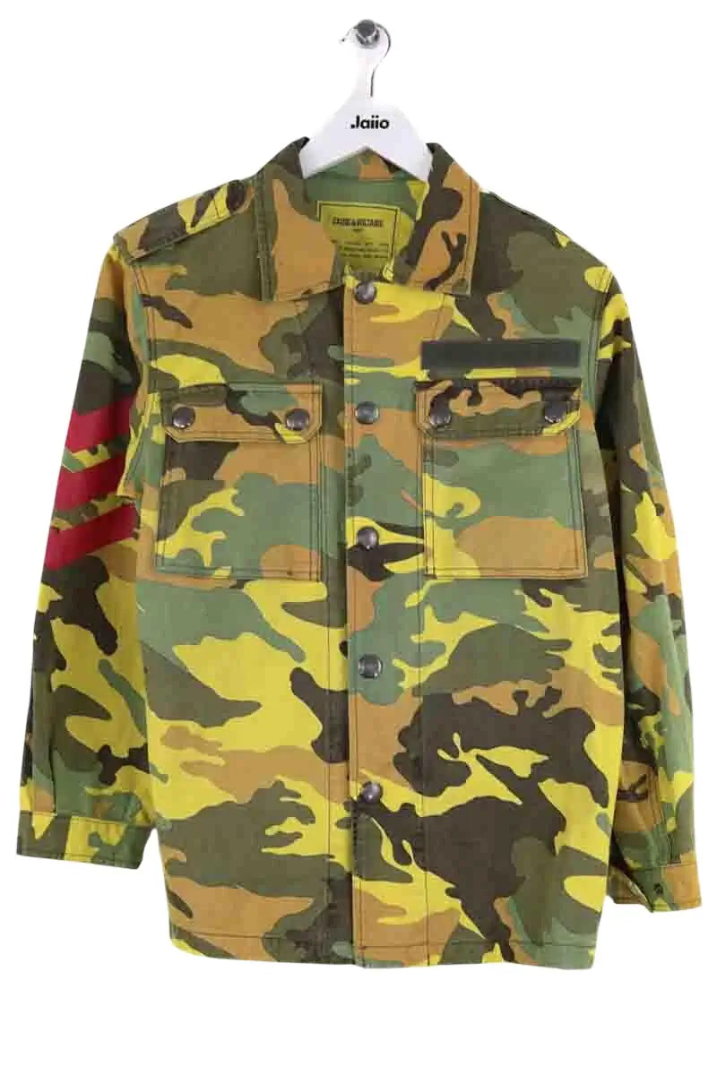 Blouson Zadig & Voltaire Multicolore en Coton, taille XS - Seconde Main