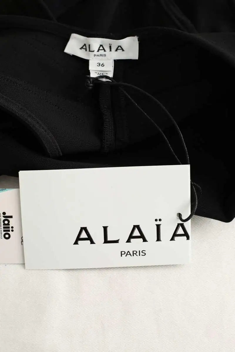 Body Alaïa Crossback body Noir en Viscose