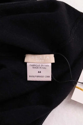 Body Alaïa Noir en Laine