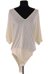 Body Ba&Sh Beige en Synthétique, taille S - Seconde Main