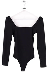 Body Flair Noir en Viscose, taille M - Seconde Main