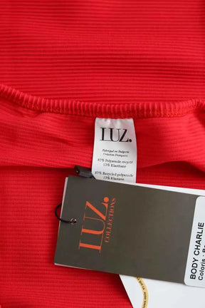 Body Luz Charlie Rouge en Polyamide