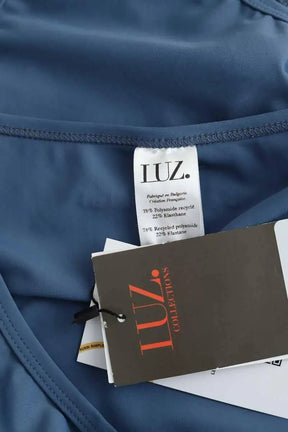 Body Luz Charline Bleu en Polyamide