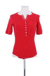 Body Maje Rouge en Coton, taille S - Seconde Main
