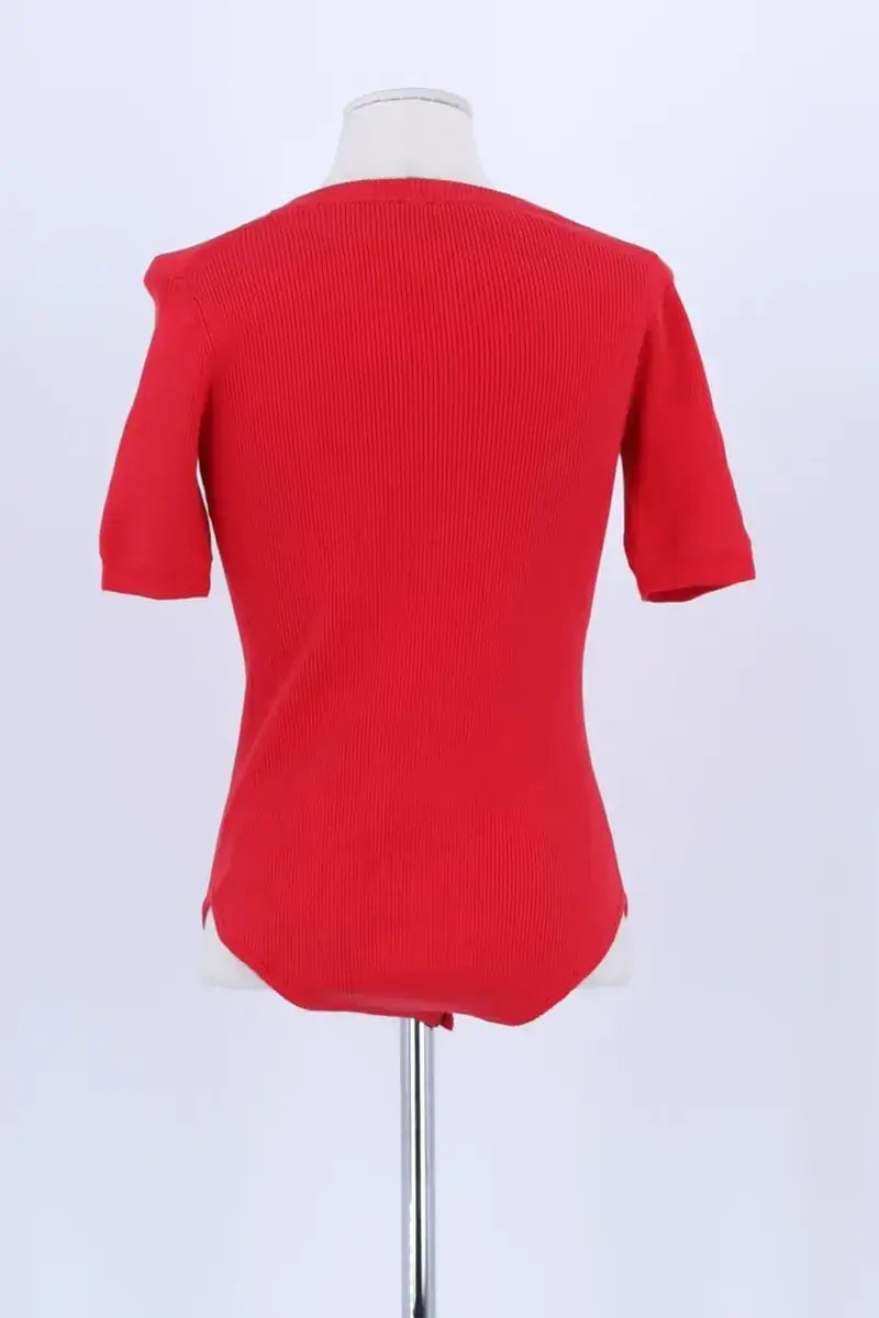 Body Maje Rouge en Coton