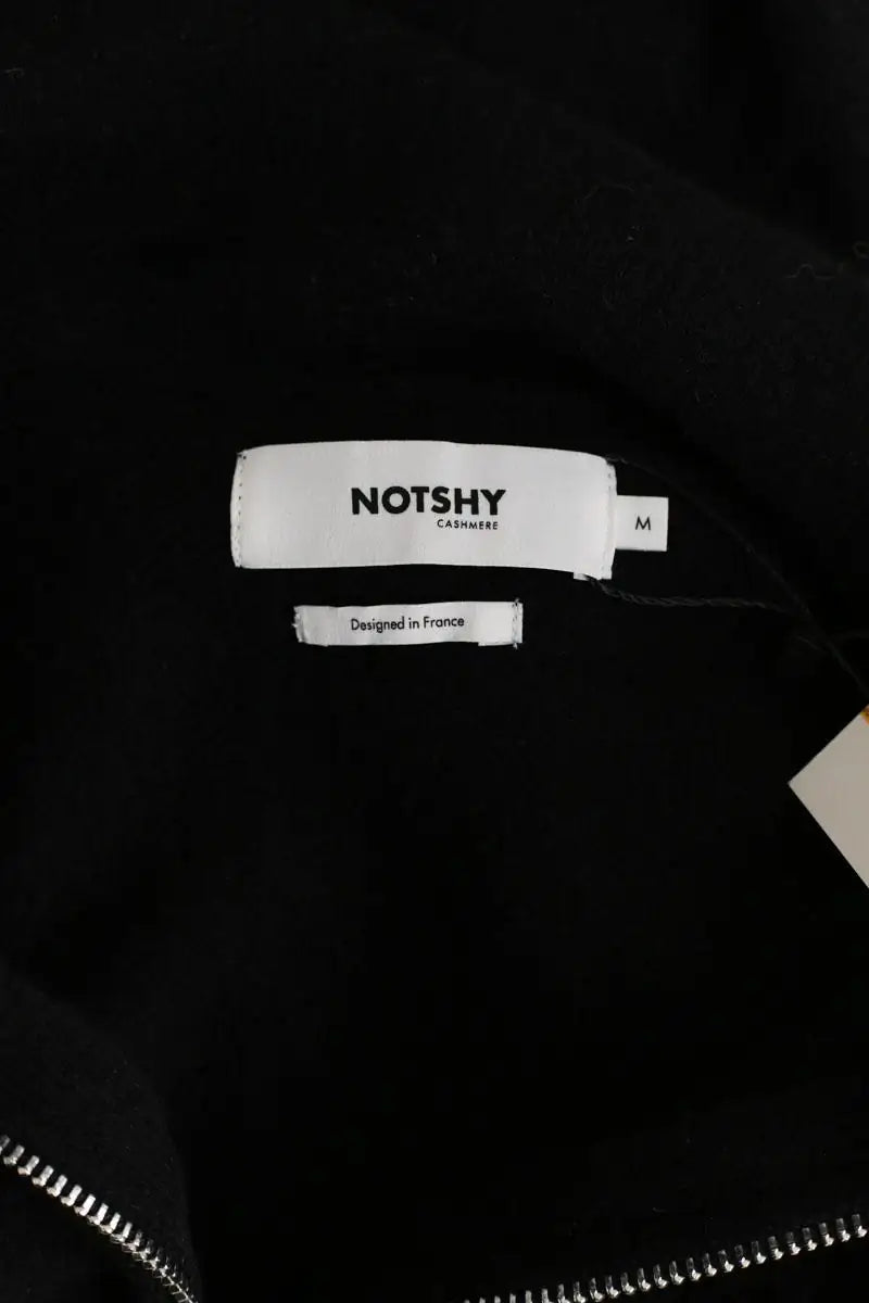 Body Notshy Noir en Cachemire