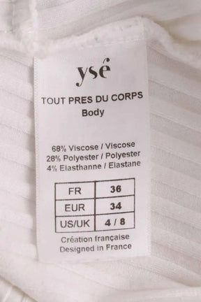 Body Ysé Blanc en Coton