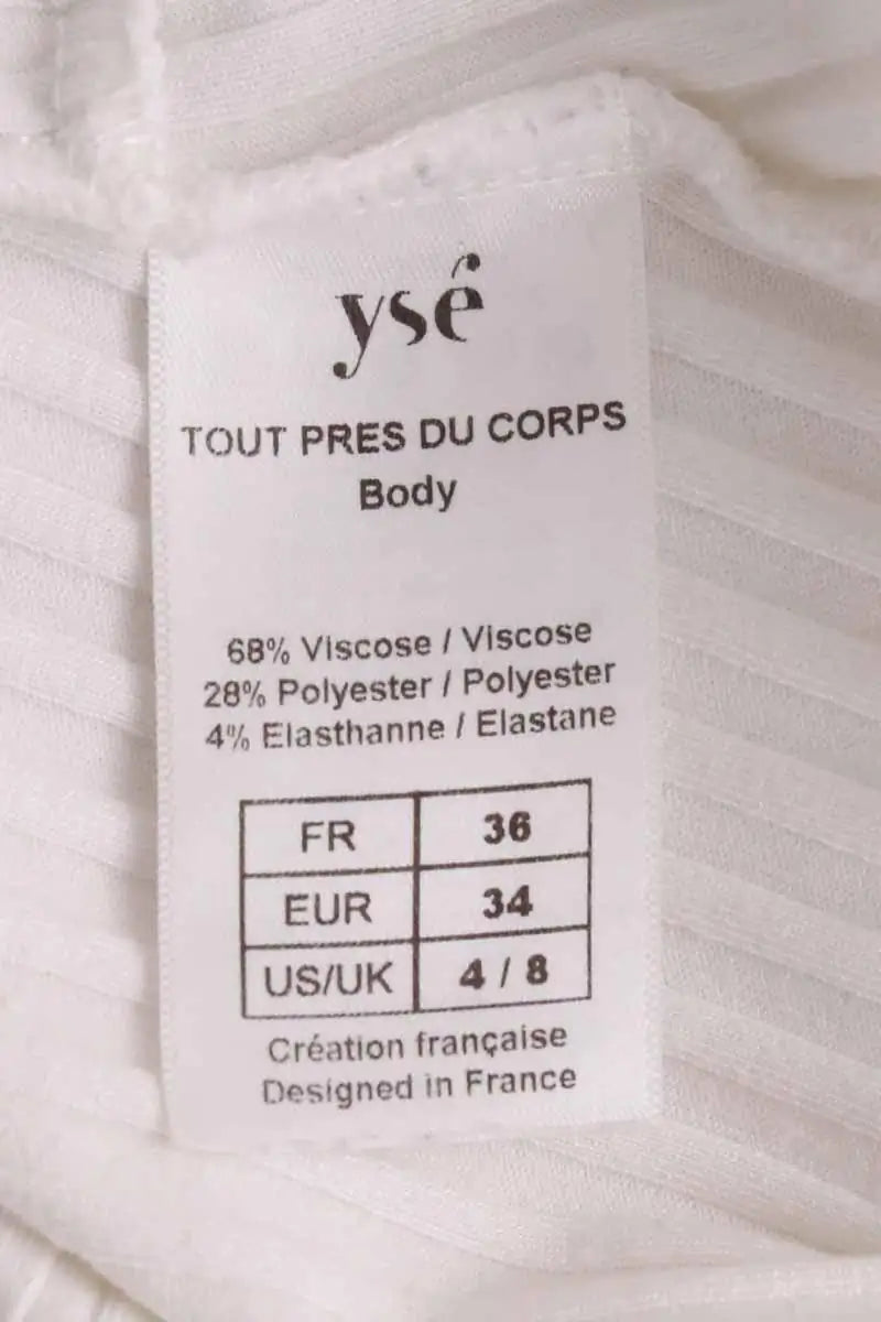 Body Ysé Blanc en Coton