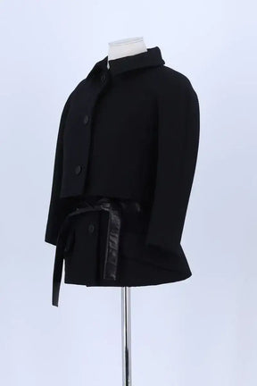 Bolero et gilet sans manche Dior Noir en Soie