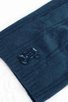 Bonnet avec tour de cou Galliano Bleu en Viscose